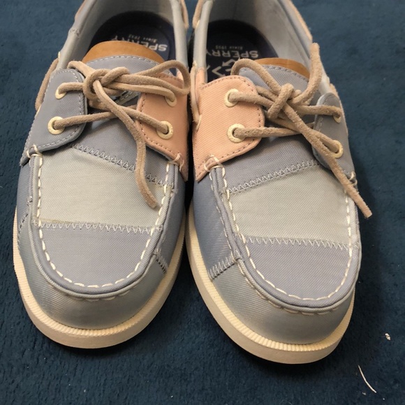 Sperry 2 Eye Bio Blu/LT Pink 6.5 - Picture 10 of 17